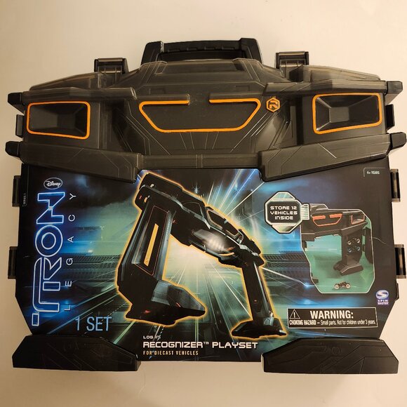 Disney TRON Legacy Recognizer Playset Case Series 1 - Light Cycle Action Figure - Picture 1 of 15